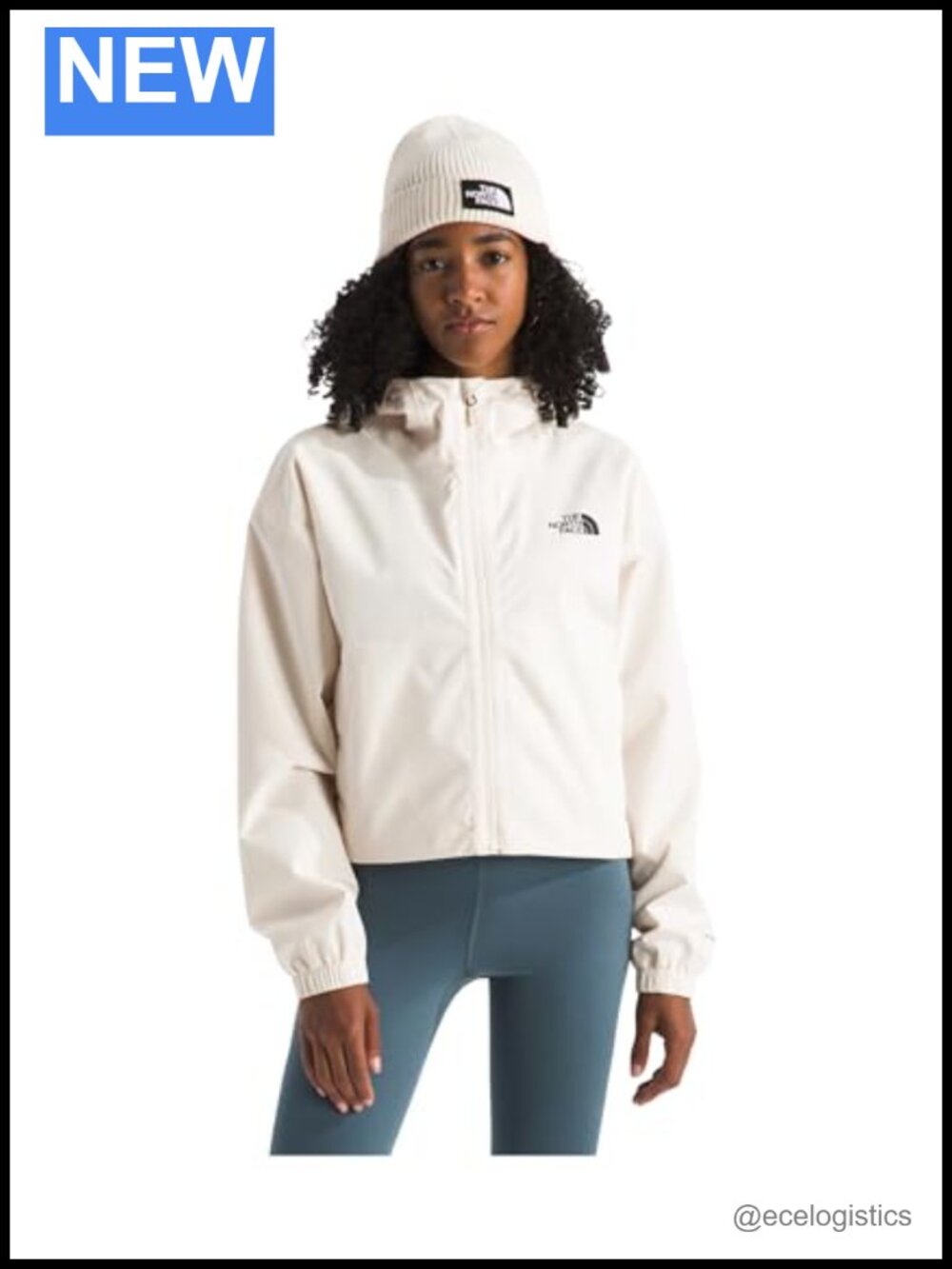 The North Face Quest Mono Cropped Jacket Women's Waterproof Windbreaker